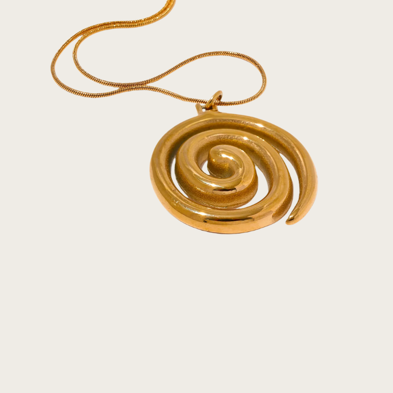 Colar Pingente Circular